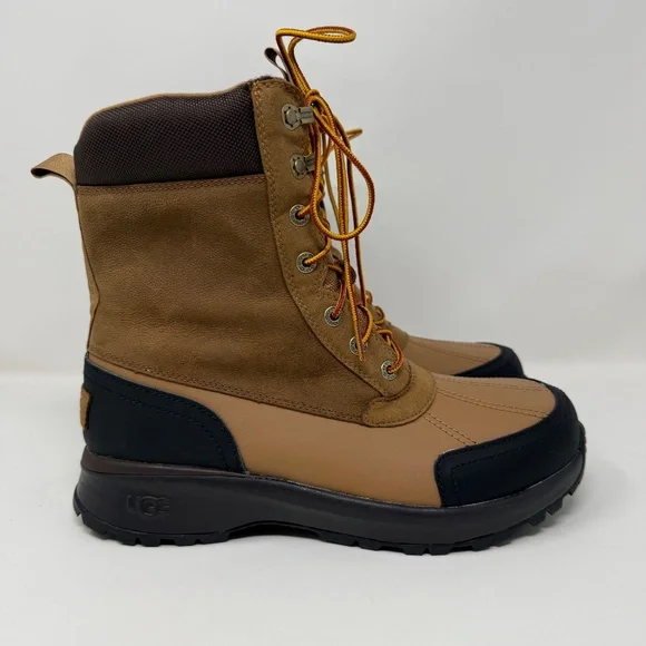 New UGG Men's Emmett Duck Boot Hi Chestnut Sz 9